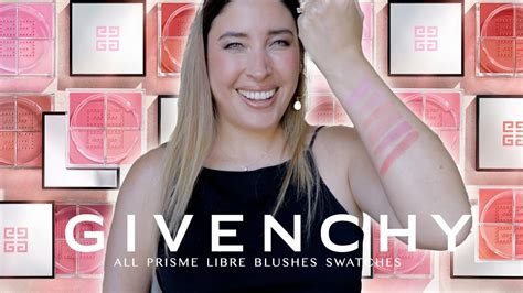 givenchy prisme libre blush swatches|Givenchy powder blush.